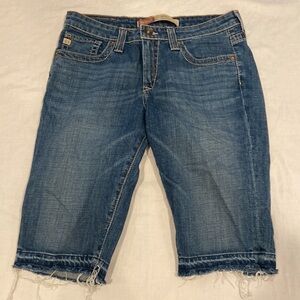 Womens Big Star Hazel Curvy Fit Jean Shorts in Size 30 [EXCELLENT]